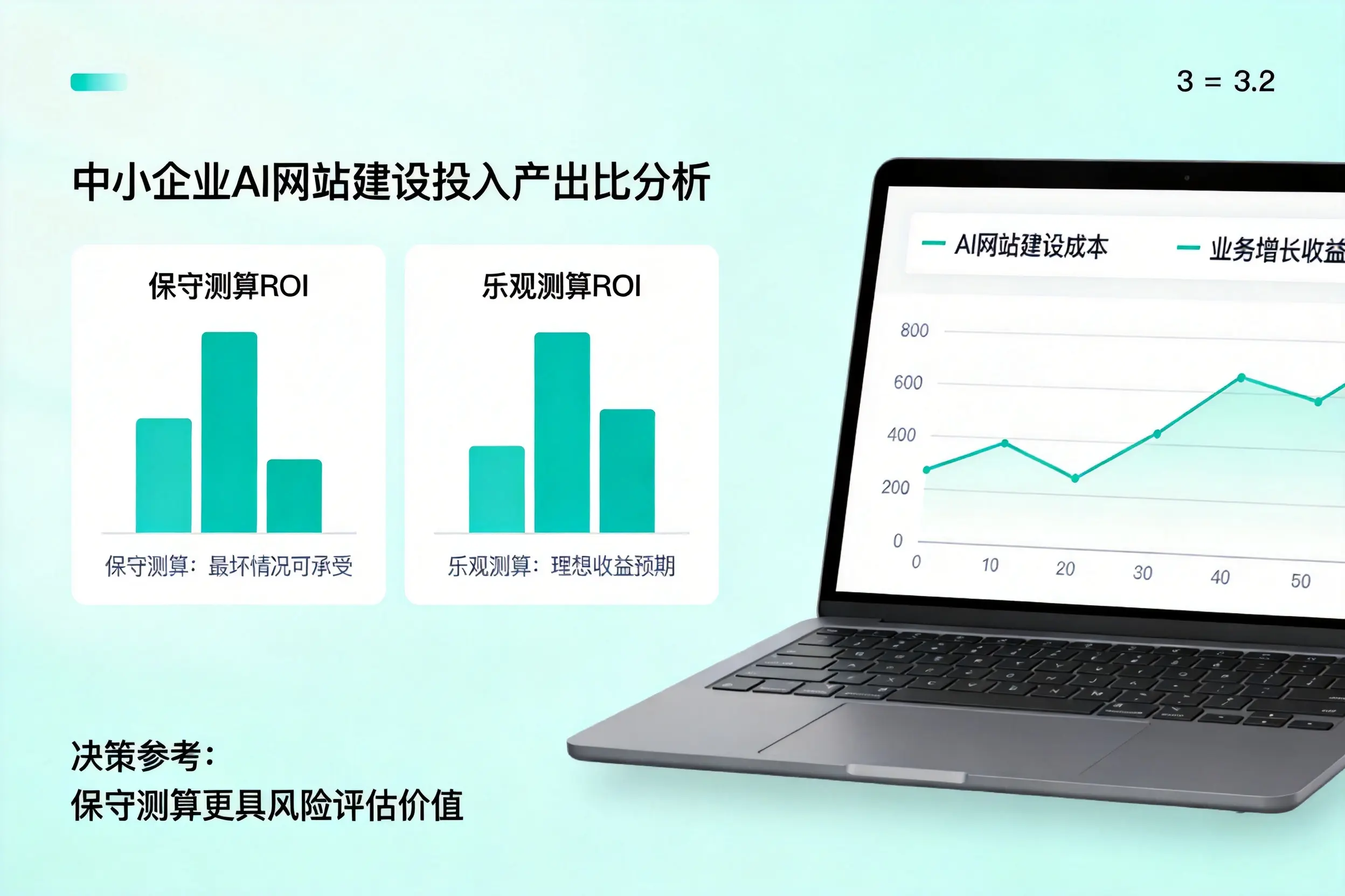 宜昌中小企业AI网站建设投入产出比怎么算？先看这份分析